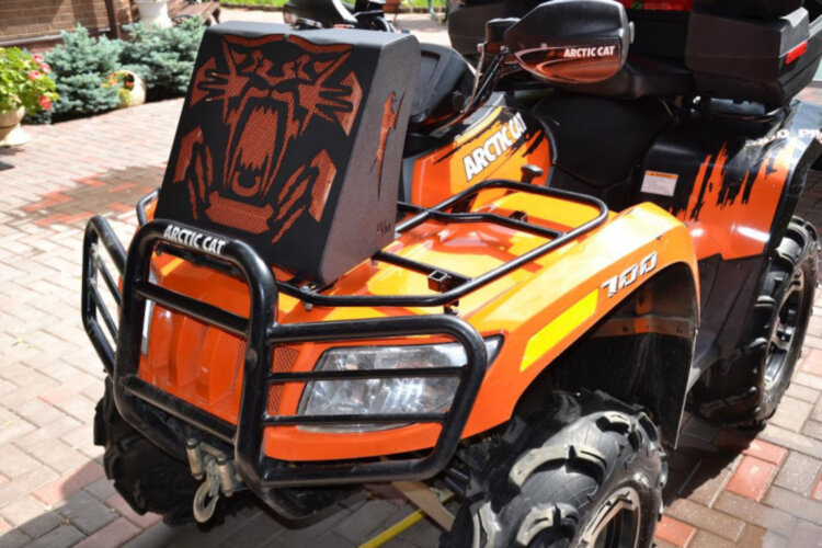 Вынос радиатора для Artic Cat Mud Pro 700-1000 Вынос радиатора для Artic Cat Mud Pro 700-1000