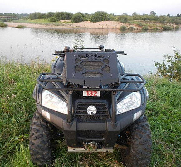 Вынос радиатора Lit-Pro для Baltmotors Jumbo 700 (Алюминий)