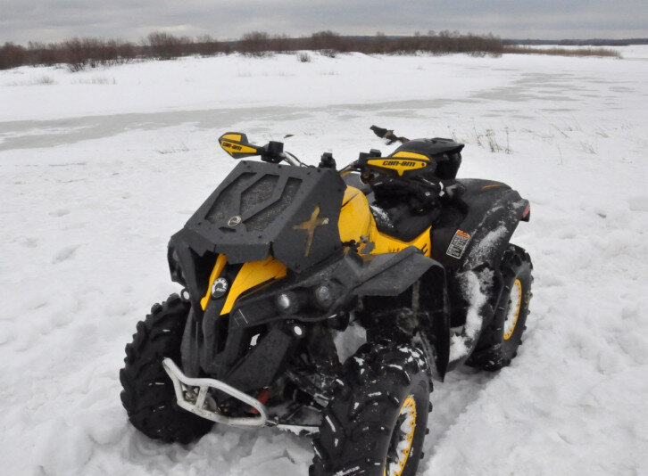 Вынос радиатора Lit-Pro для Can-Am Renegade G2 (Алюминий) Вынос радиатора Lit-Pro для Can-Am Renegade G2 (Алюминий)