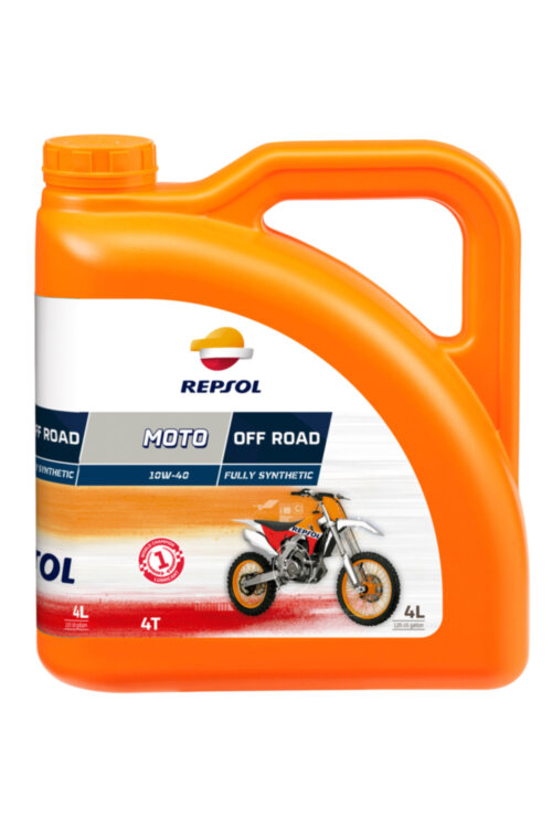 Масло Repsol MOTO OFF ROAD 4T 10W40, 4 л канистра ,Испания Масло Repsol MOTO OFF ROAD 4T 10W40, 4 л канистра ,Испания
