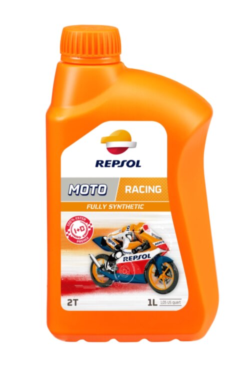 Масло Repsol MOTO RACING 2T, 1 л канистра ,Испания