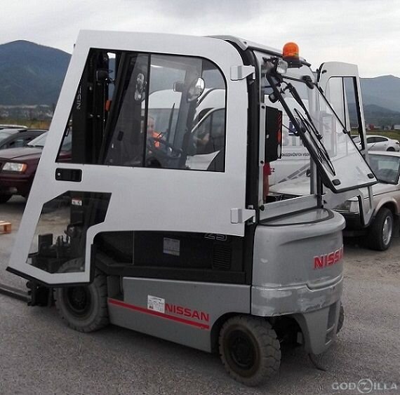 Кабина DFK Погрузчик Nissan - Atlet QX 25
