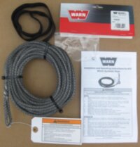 Трос синтетический WARN 15 м х 5,5 мм для ATV