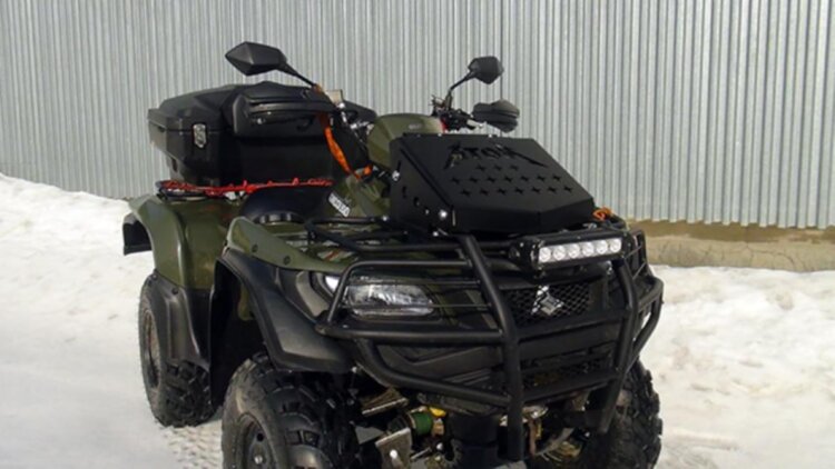 Вынос радиатора для квадроциклов Suzuki KingQuad 750 AXi (2017+)
