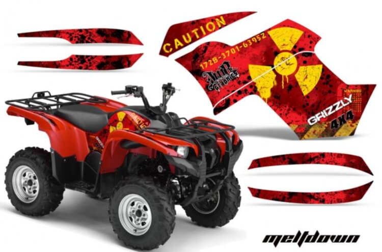 Графика для Yamaha Grizzly 550/700 (Meltdown) Графика для Yamaha Grizzly 550/700 (Meltdown)