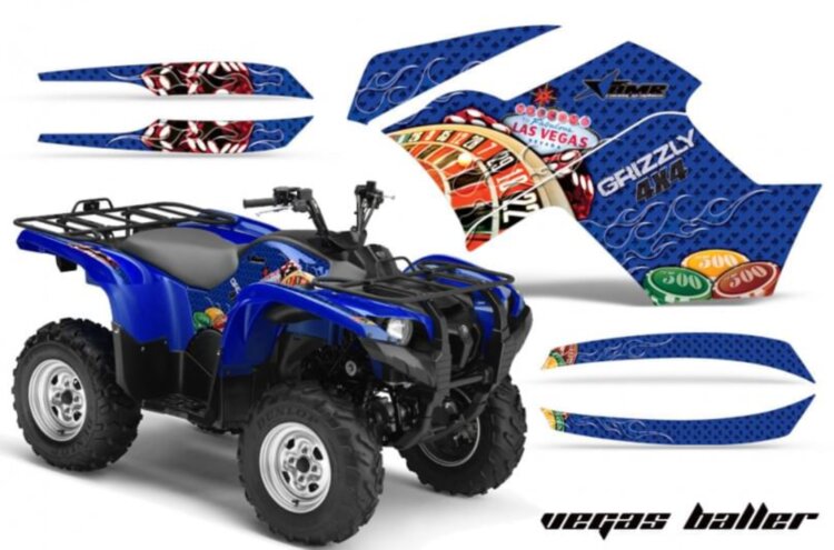Графика для Yamaha Grizzly 550/700 (Vegas Baller) Графика для Yamaha Grizzly 550/700 (Vegas Baller)