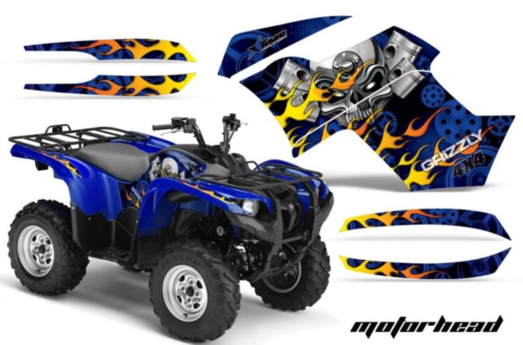 Графика для Yamaha Grizzly 550/700 (Motorhead)