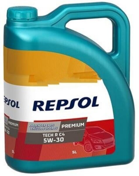 Масло Repsol PREMIUM TECH R C4 5W30, 5 л канистра ***Испания