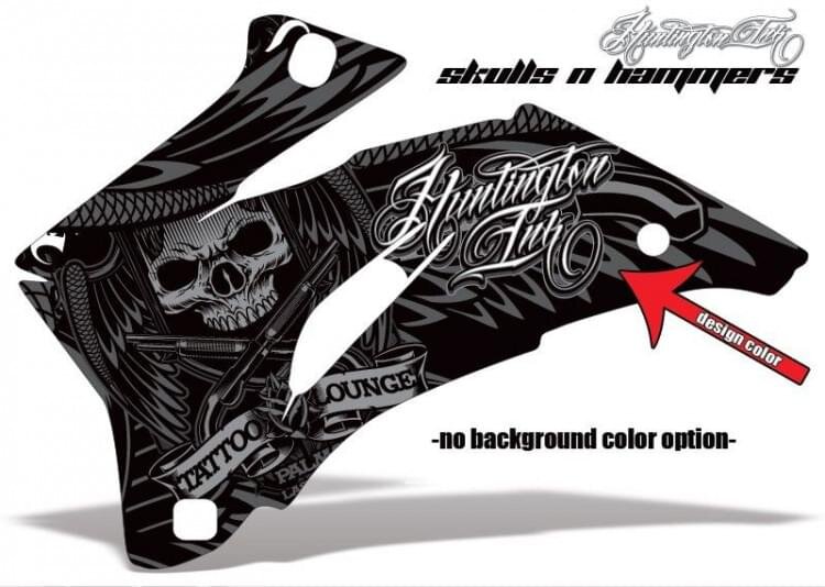 Комплект графики AMR Skulls n Hammers (ОUTLANDER MAX G1) Комплект графики AMR Skulls n Hammers (ОUTLANDER MAX G1)