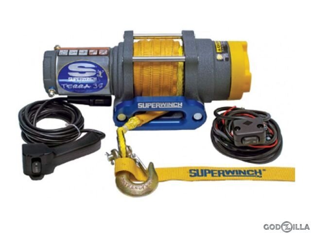 Лебедка электрическая для ATV Superwinch Terra35 с синтетическим тросом Лебедка электрическая для ATV Superwinch Terra35 с синтетическим тросом
